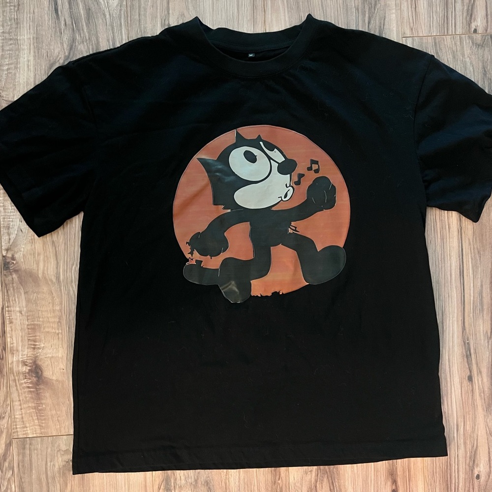 Felix the Cat tshirt worn once washed once